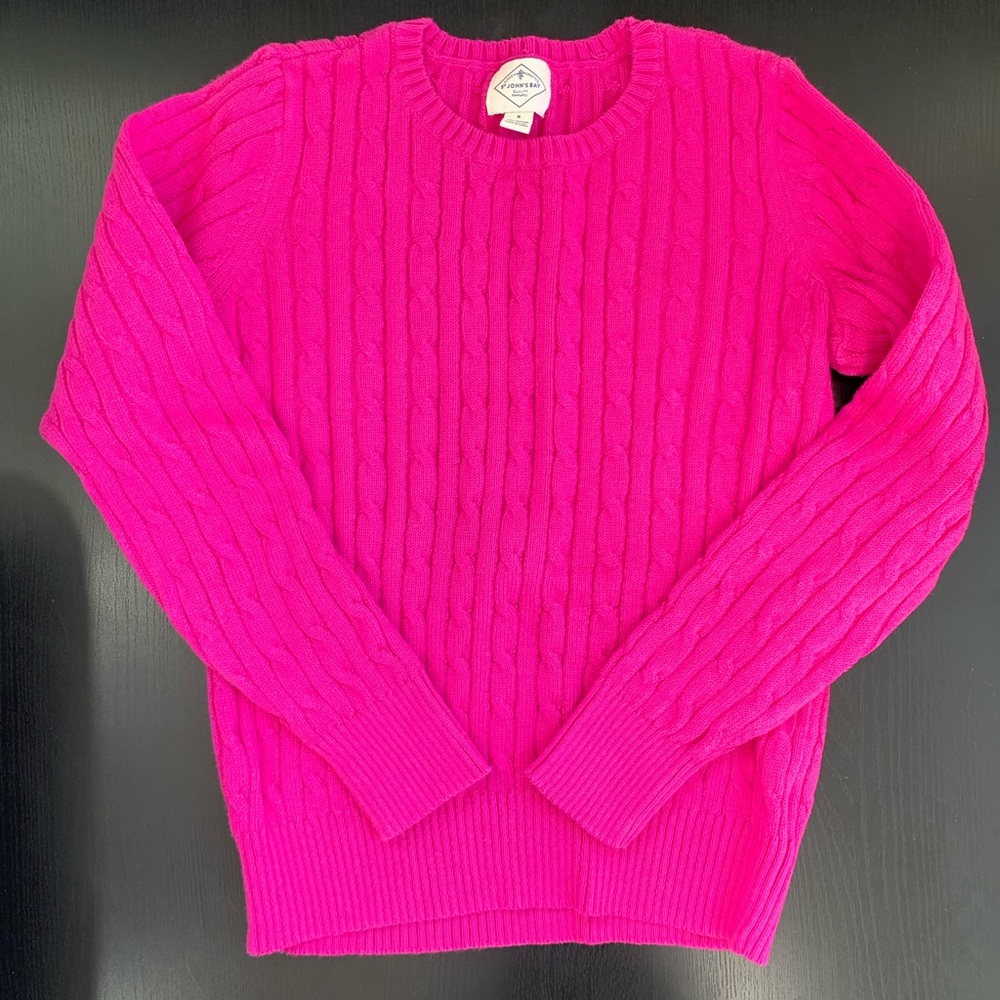 St. John’s Bay Crew Neck Pullover Sweater